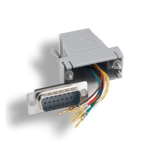Amazon.com: KENTEK D-Sub Modular Adapter DB15 Male to RJ45